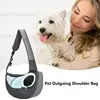 Dog Sling Carrier Pet Carrier Tote Bag Shoulder Bag Adjustable Cat Sling Carrier Washable Soft Breathable Dog Carrying Sling 6