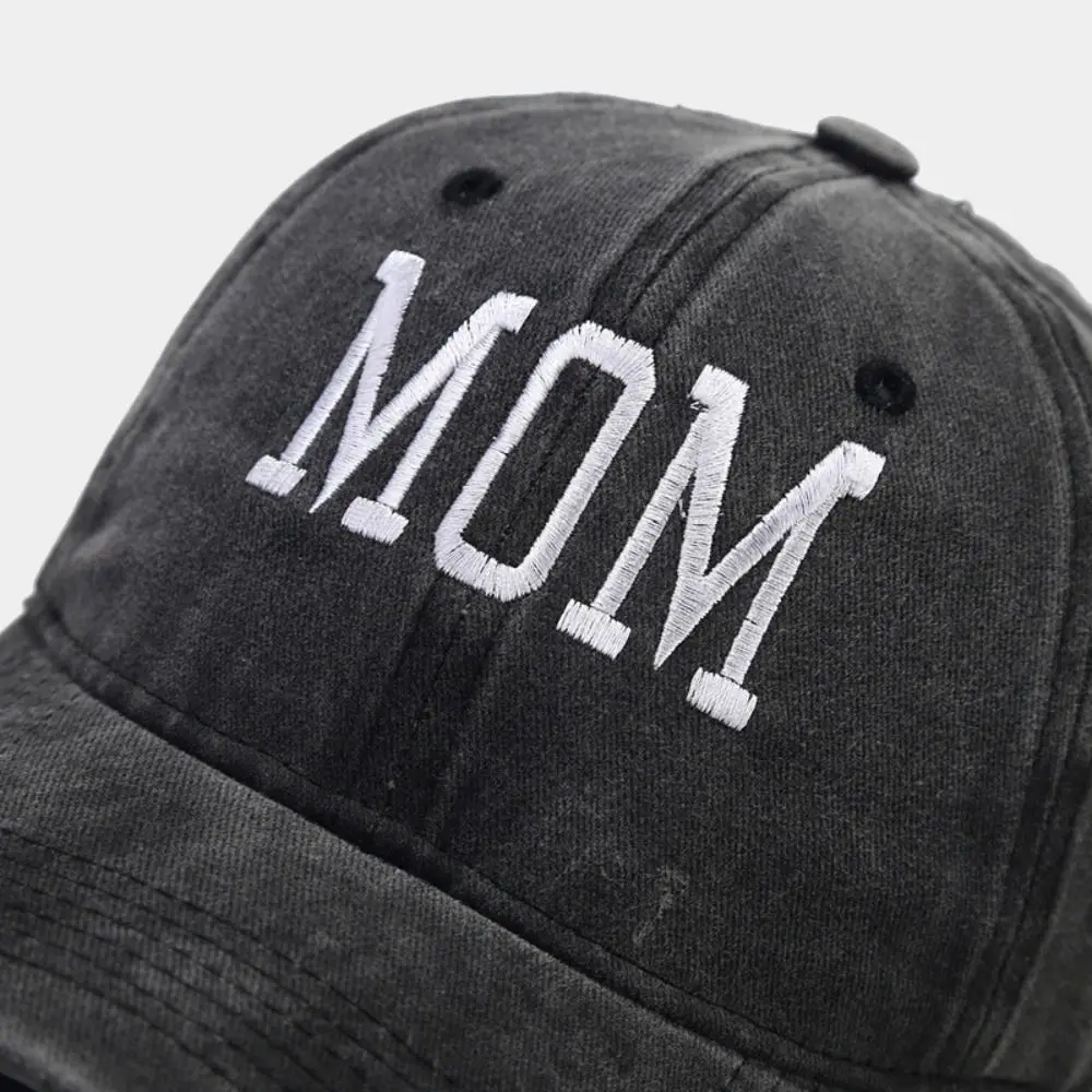 Hiphop DAD MOM Embroidery Cotton Baseball Cap Fashion Women Men Hat Sport Visors Snapback Cap Sun Hat Breathable Outdoor Caps 6