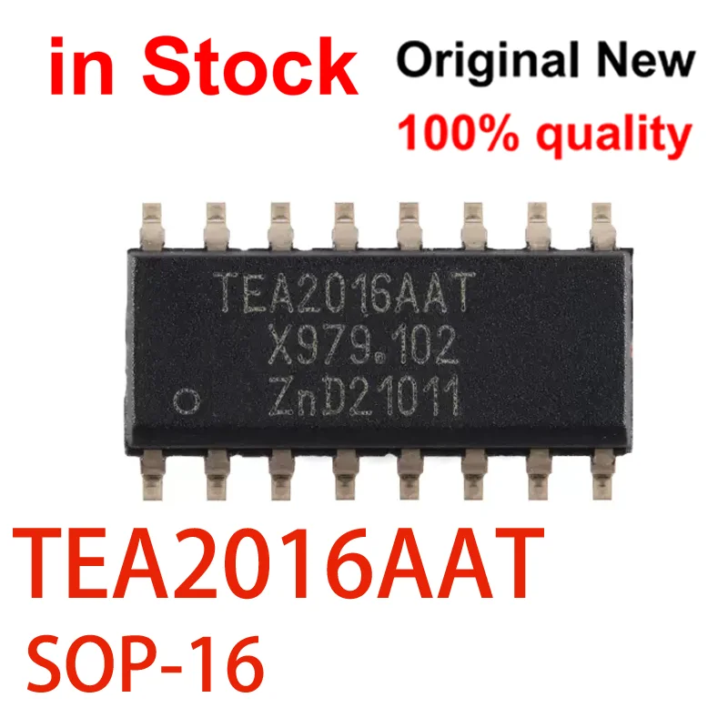 Chipset TEA2016AAT SOP-16 - Lot De 5 à 10 Pièces, Régulateur De Tension Pour Applications Informatiques, Origine Chine - 10