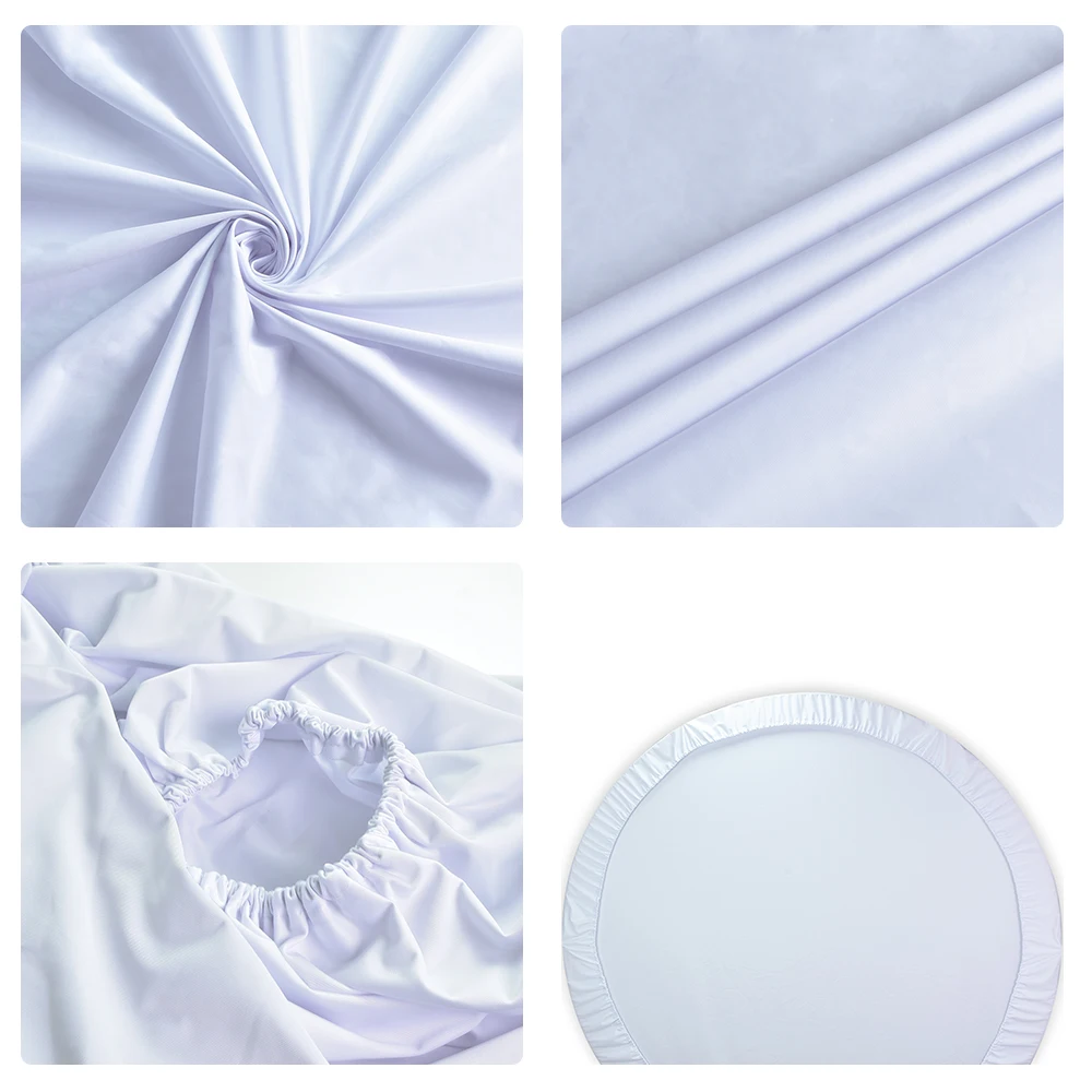Photo Backdrop Newborn Gender Reveal Party Boy Or Girl Baby Shower Round Balloon Circle