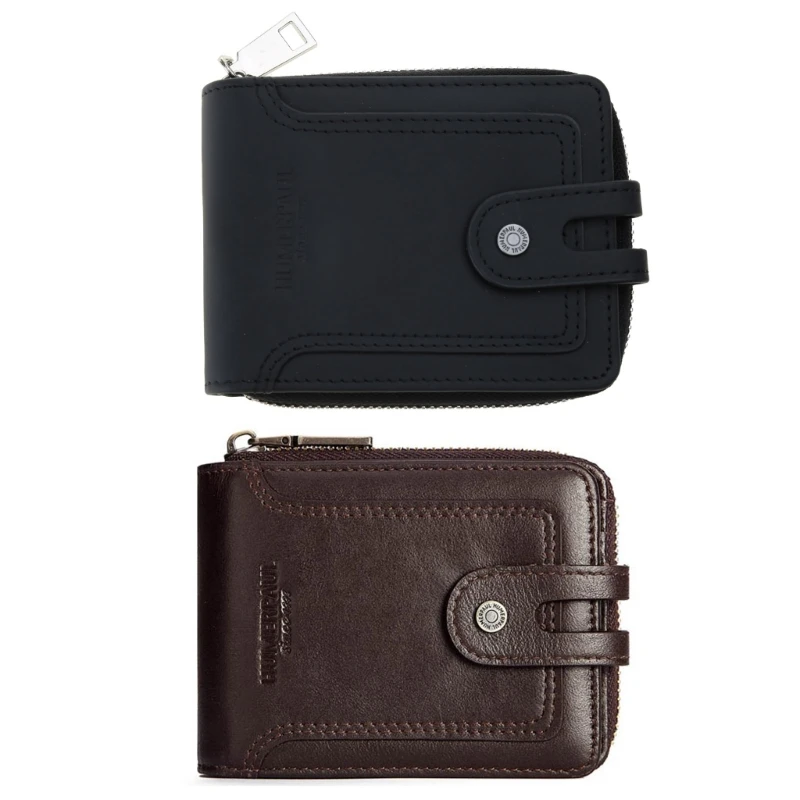 

Credit Card Holder Wallet Luxury Brand Men Leather