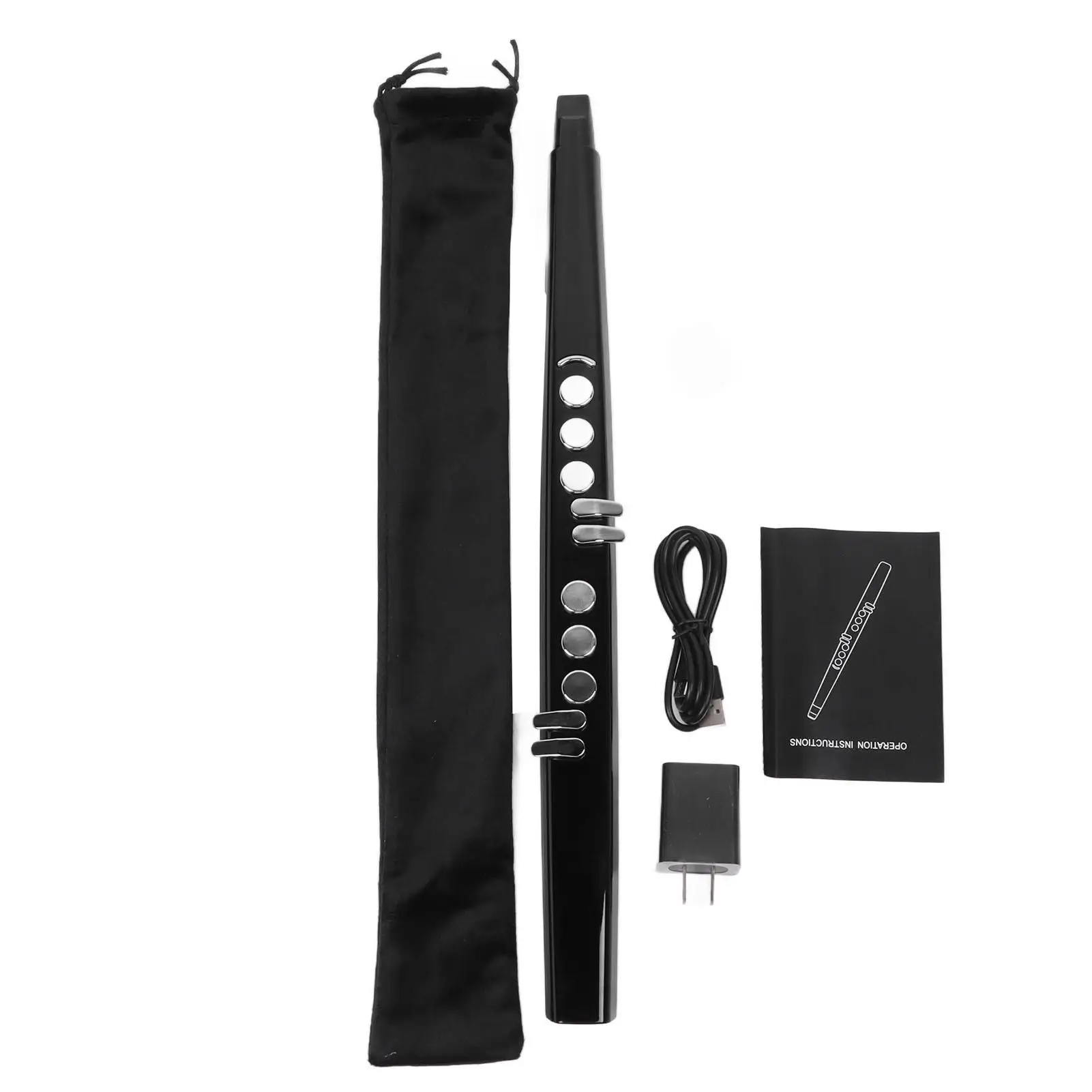 Electric Blowpipe with 13 Tones & 15 Sensitivity Levels-US Plug 100-240V for Everyday & Stage Use