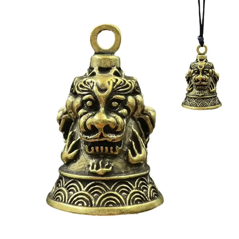 Moto Guardian Bell Vintage Brass Bells Biker Bell Accessorio O Portachiavi Per Buona Fortuna Sulla Strada Biker Bell Accessorio O
