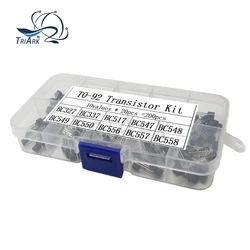 TO - 92 Transistor Assortment Kit - 100/200 PCS with Storage Box - 10Value X20  TO92 - F