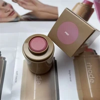 Rhode Pocket Blush LIP Stick Lip Cheek Hydrating Stick Natural Rouge Powder Blush Cream Lipstick Cheek Easy To Apply Color 5