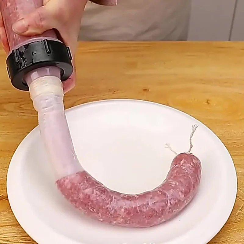 Manual sausage enema home hand-powered sausage salami tools handmade making machine small sausage stuffer