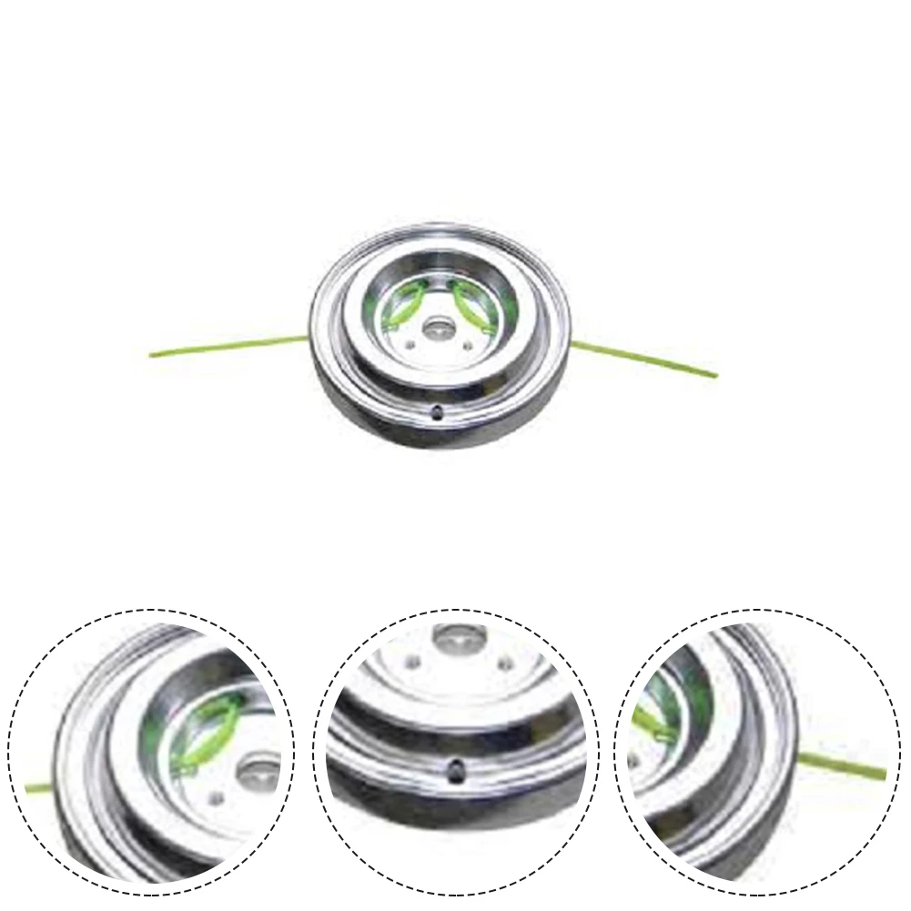 1pc Trimmer Head Universal Brushcutter Line Replacement Head Aluminum Alloy Grass Cutter Lawn Mower Garden Power Tool Parts grass trimmer head,aluminum trimmer head,trimmer head,mower head,grass cutter