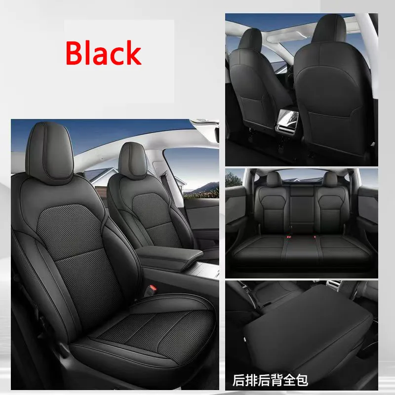 Housse De Siège Arrière Pour Tesla Model Y Juniper 2025-2026 - Protection TPE Imperméable, Anti-rayures, Facile à Installer Et Nettoyer