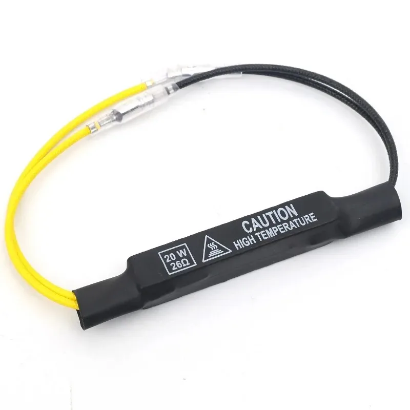 20W Motorcycle Decoder Turn Signal Lights for Canbus 12v Indicator Load Resistor Decoder Load Decoding Resistor Repair Parts