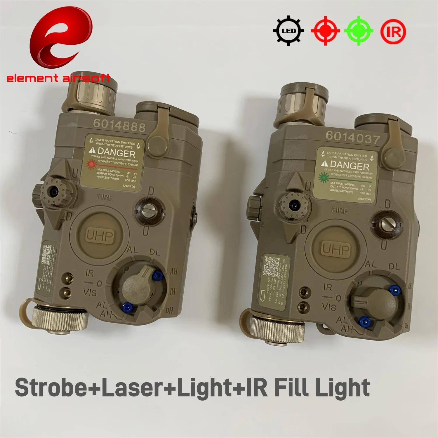 Tactical Airsoft UHP AN PEQ 15 PEQ-15 LA5C Red Dot Green Laser Indicator IR Weapon Scout LED AR15 Light Fit 20MM Rail red dot laser sight,laser sight