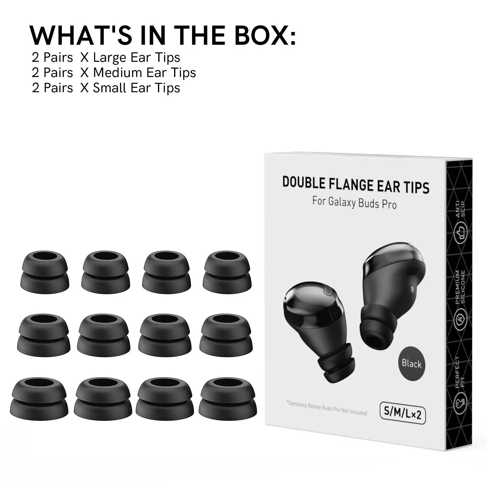 ตัวเลือกสินค้า ซิลิโคนกันตก 2 ชั้น สำหรับ Galaxy Buds Pro