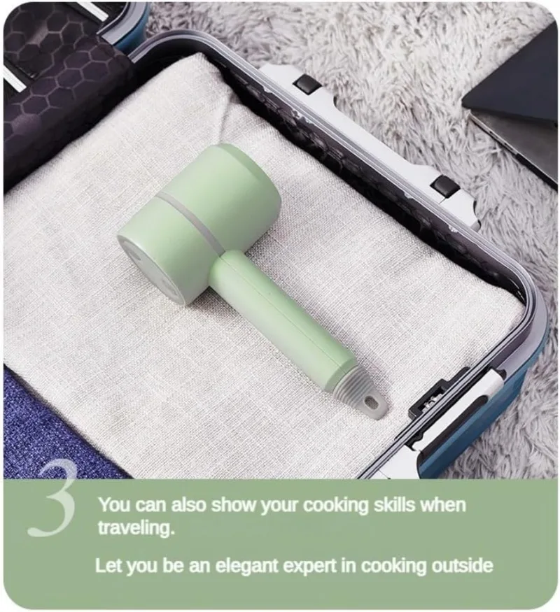 Hand Mixer Kitchen Tools Portable Blender Mixer Electric Food Processors Set Milk Frother Egg Beater Cake Baking Kneading