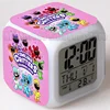 Smiling Critter Alram Clock Catnap LED Change Color Multi-Function Bedroom Kids Glowing Electronic Clock for Children Gift 5