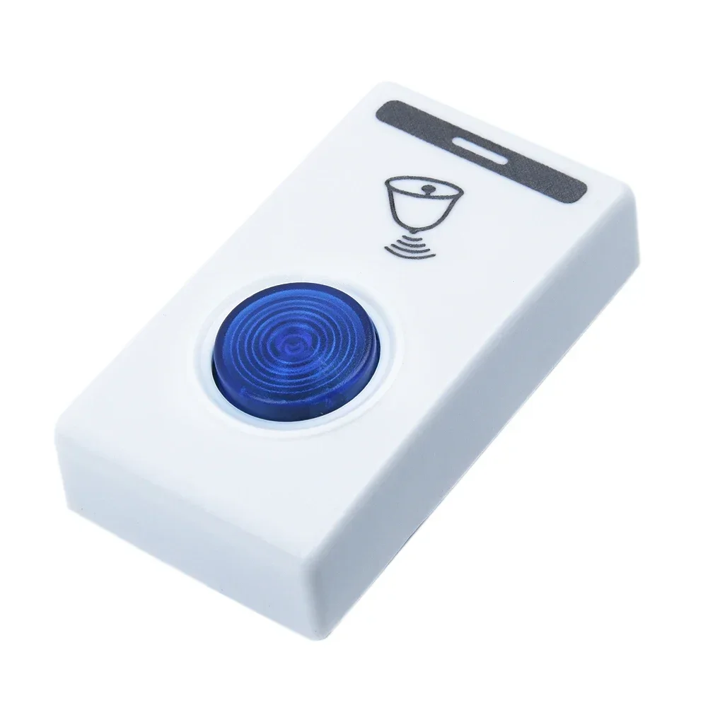Button Doorbell Receiver Remote Control Transmitter Wireless Waterproof Double Speakers IP44 100m High Quality