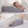 1pc Leg Raised Pillow, Sleeping, Memory Foam Pillow Leg Knee Wedge Pillow After Surgery, Swelling, Back Relax And Circulation No 3