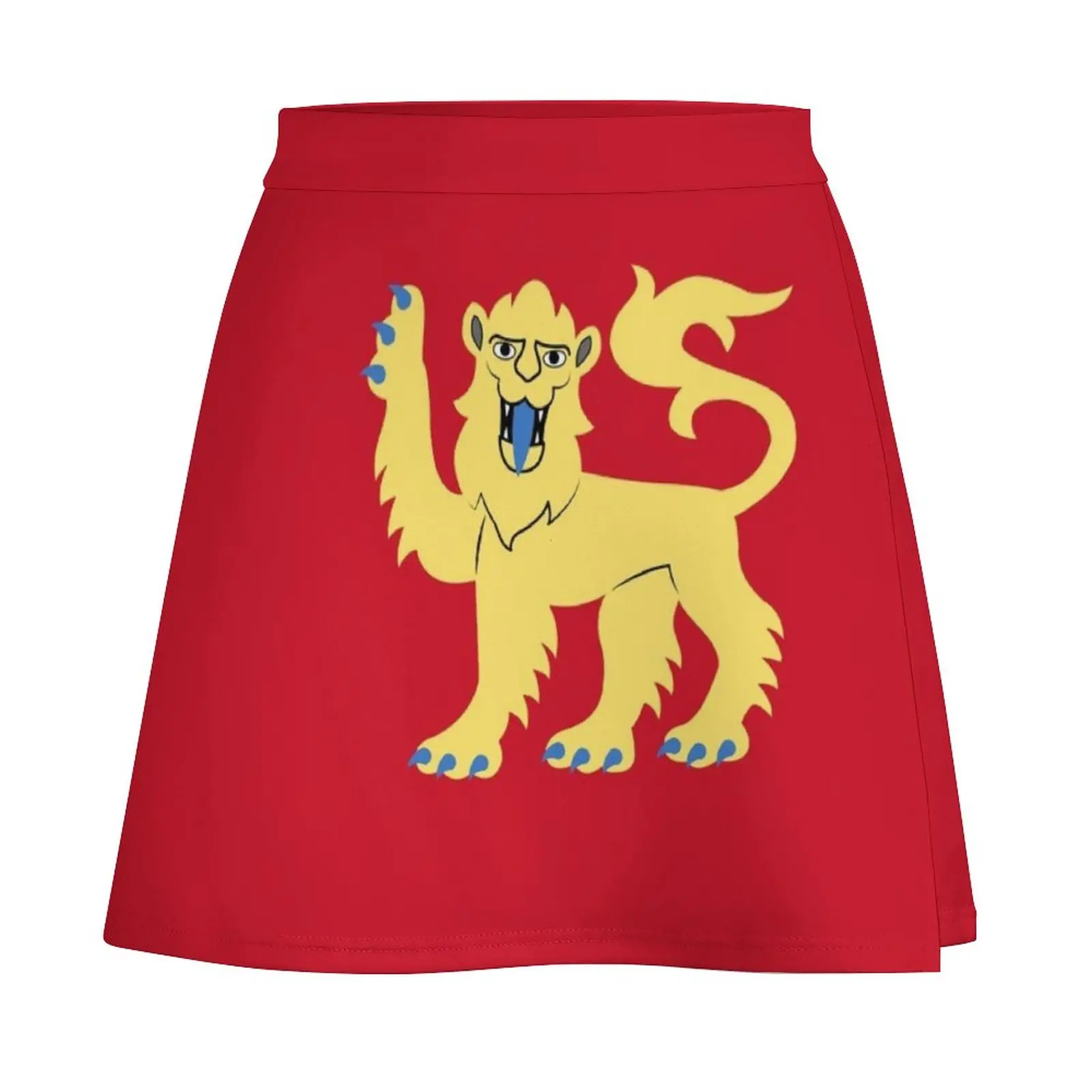 Aquitaine Heraldry Mini Skirt japanese style Women's dress women's stylish skirts Clothing female