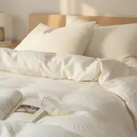 Parure de lit 100% lin lavé, tailles Twin, Full, Double, Queen, King, comprenant drap, housse de couette et taies d'oreiller, infroissable 6