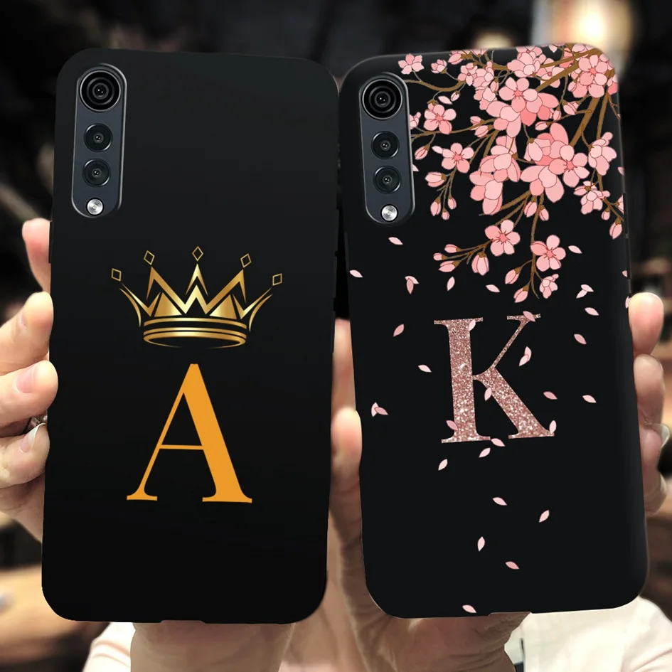 Per Lg Velvet 5G Uw Custodia Per Telefono Lm-G900V Luxury Crown Flower Cover Antiurto Opaca Per Lg Velvet 2020 Paraurti Lgvelvet Soft Coque