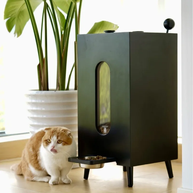 6625-e0a839.jpg Dispensador de comida de madera para mascotas, gran capacidad