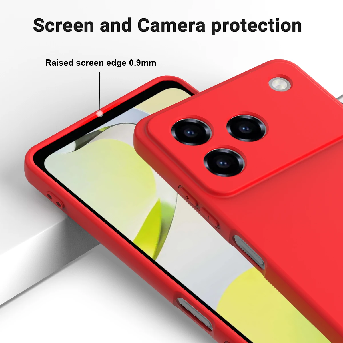 Ultra-Thin Fashion Matte Silicone Shockproof Case - Bare Feel Design