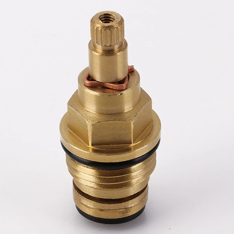 Brass Slow Opening Spool Replacement Faucet Hot And Cold Water Spool Faucet Cartridge Valves Repair Parts