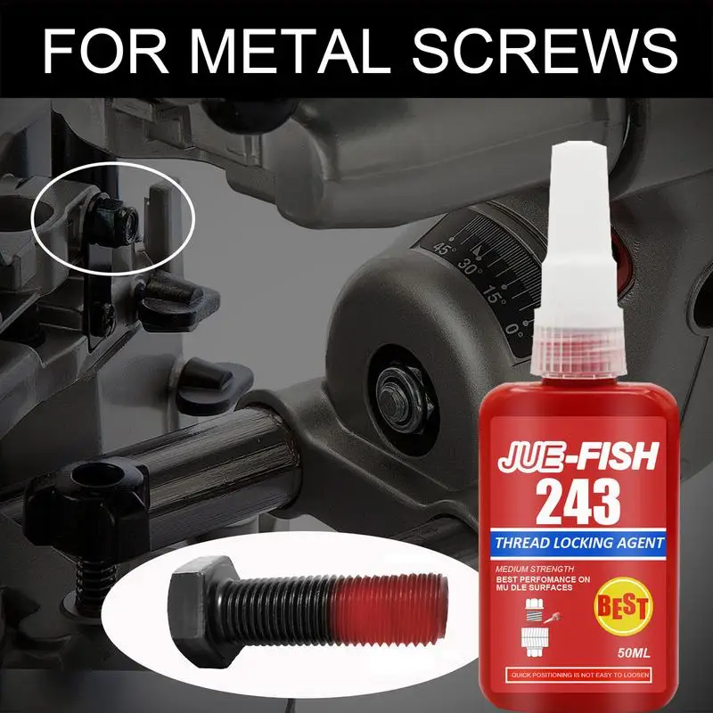 50mlThreadlockerScrewAdhesiveAnaerobicGlueAntiLooseSealThread