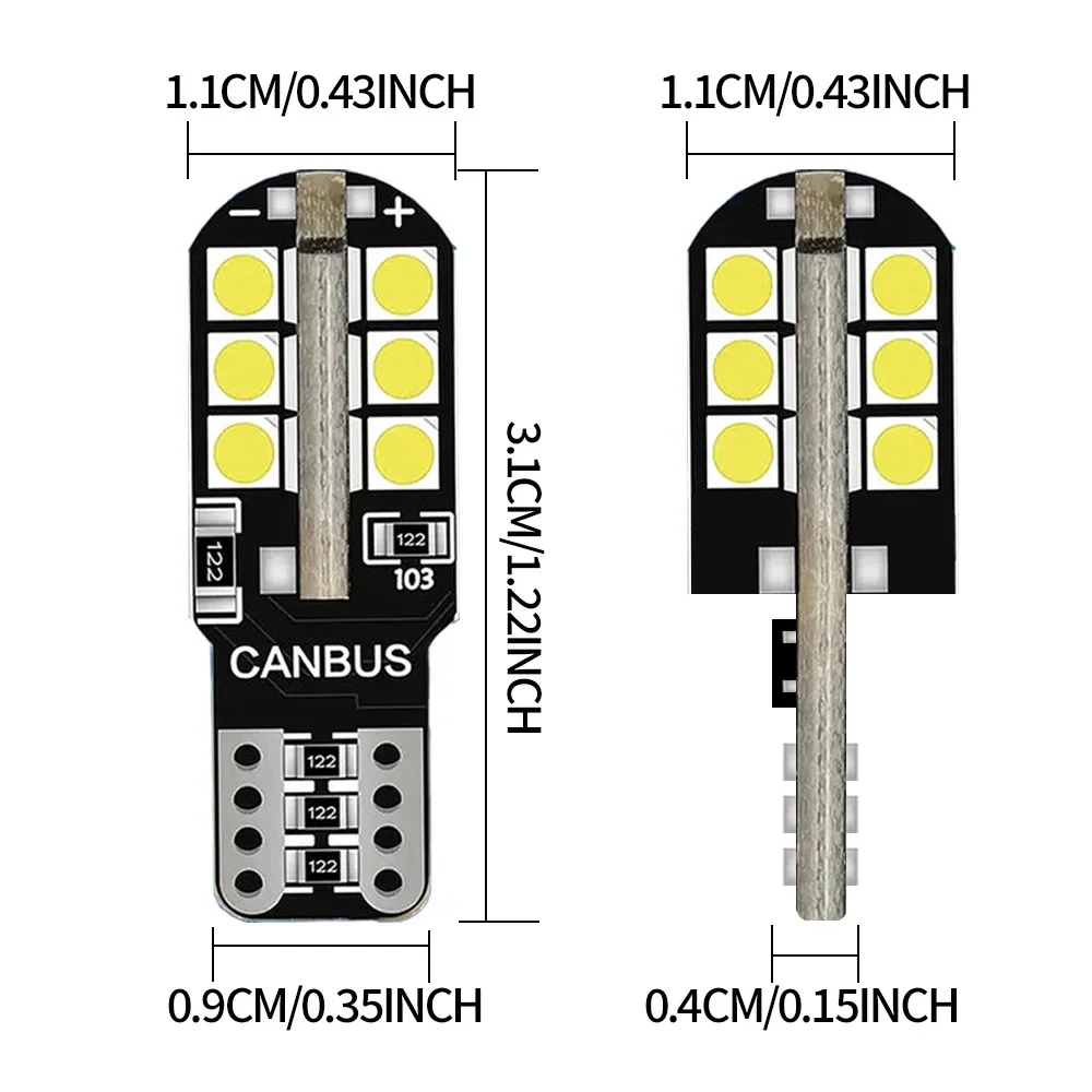 ٰ VW Nivus 2020 2021 2022 2023 ڵ ȣ ׸  , T10 LED ڵ , 2 