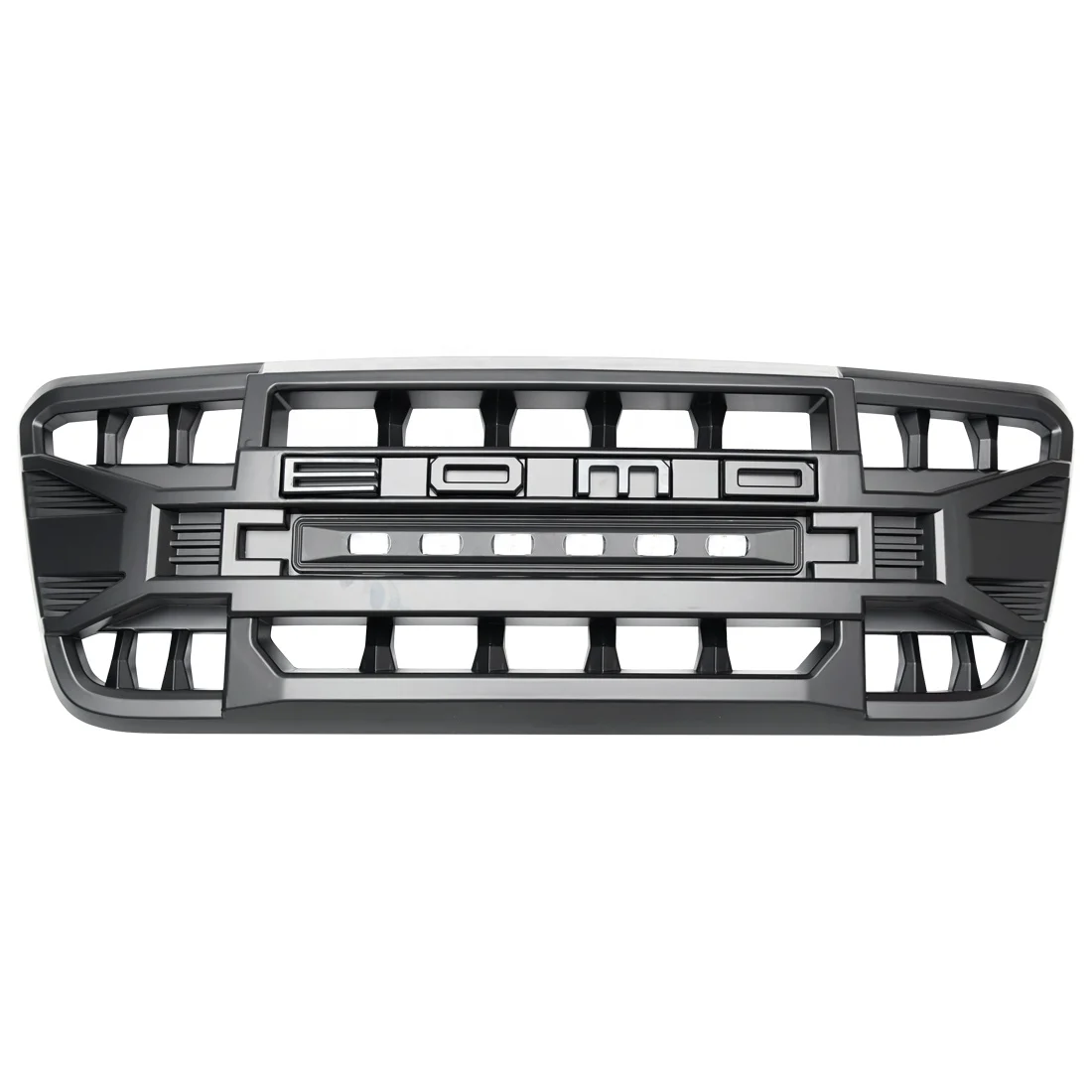 

US STOCK With LED Light Grille For Ford F150 2004-2008 Letter Detachable Front Bumper Factory Wholesale