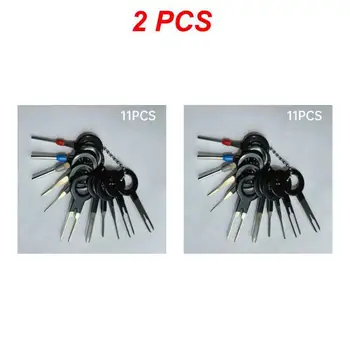 1/2PCS ยานยนต์ Plug Terminal ลบชุดเครื่องมือ Key Pin รถสายไฟ CRIMP Connector EXTRACTOR ชุดอุปกรณ์เสริม 19