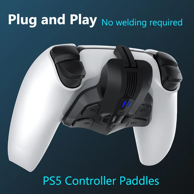 Palancas de mando para PS5, accesorios de mando Dualsense Edge con botón  trasero, para Playstation 5 Pro Elite - AliExpress