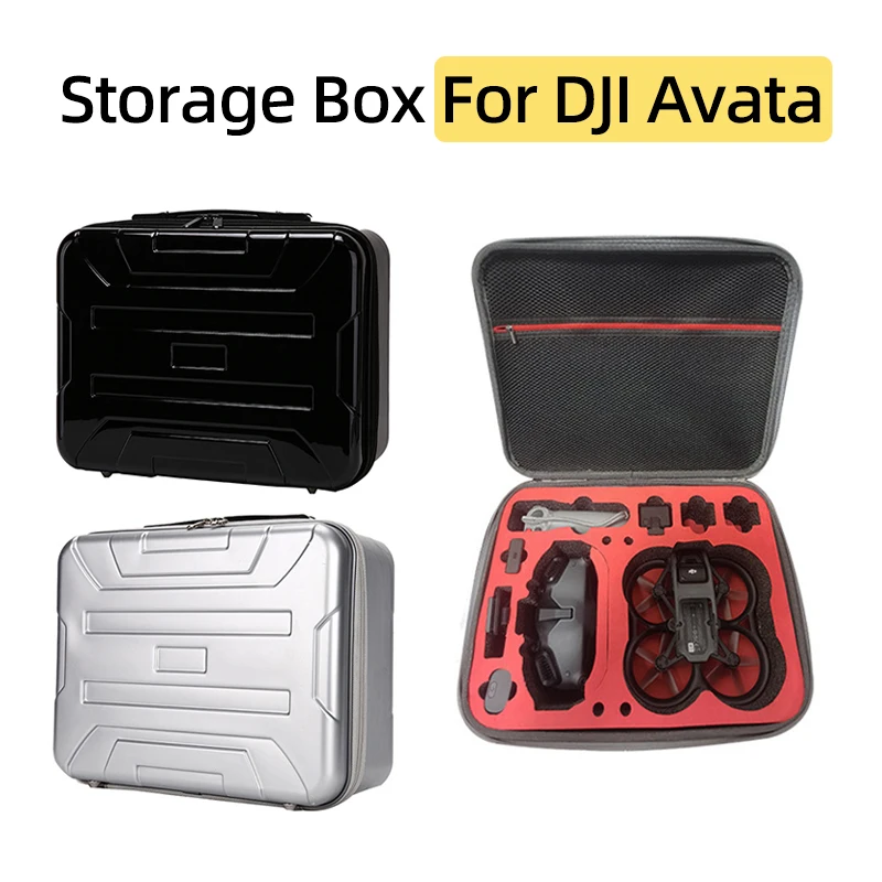 

For DJI Avata Drone Goggles 2/V2 Flight Glasses Storage Box Hard Shell Suitcase Waterproof Anti-fall Protective Case Accessories