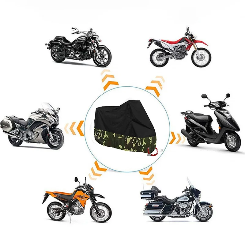 오토바이 UV 프로텍터 커버, 스쿠터 방수 자전거 비 방진 커버, BMW R850R G650GS 310 GS F650GS G310R R1100RT 용
