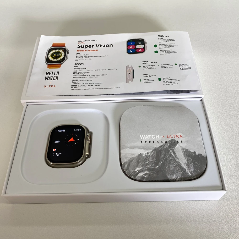  ð Ʈ ġ 49mm H11 Ʈ ׷̵ 1:1 ø 8   ¥ ħ  ȭ GPS Smartwatch  1GB