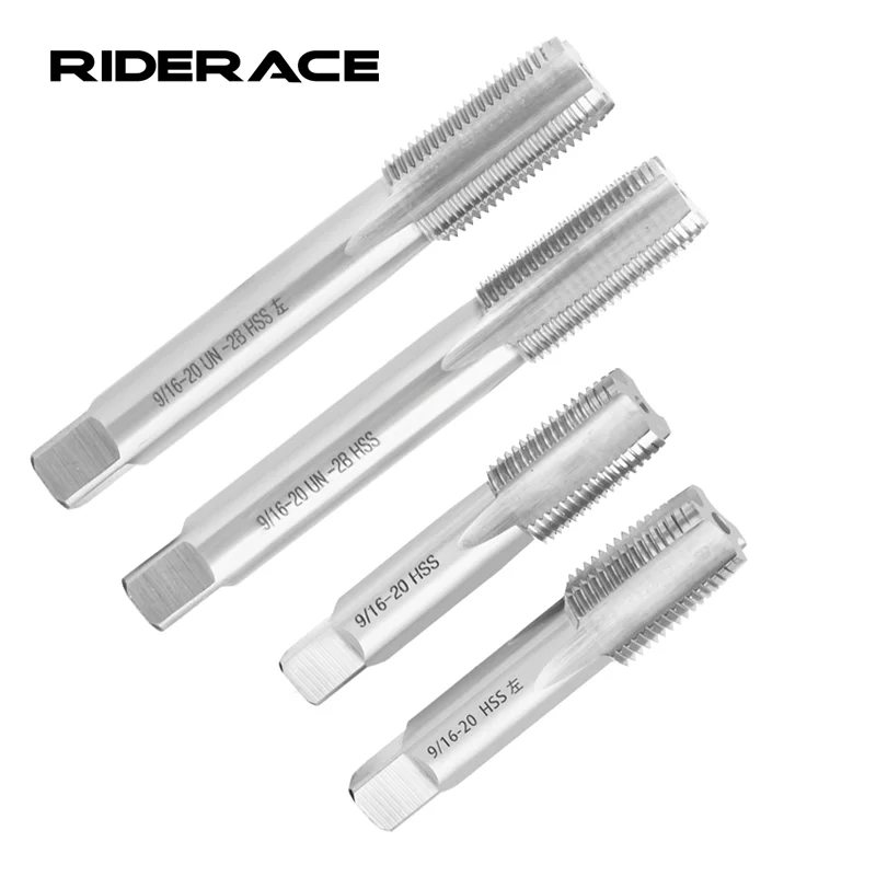 

Bike Crank Pedal Thread Tap High Speed Steel Left Right Hand Thread Repair Drill Bits Bicycle Crankset 9/16 Inch Wire Tap Tools