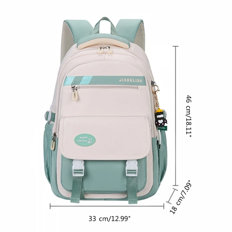 Ergonomic Back Support School Bag School Backpack Laptop Backpack for Student Teenagers Travel Casual Book Bag 6