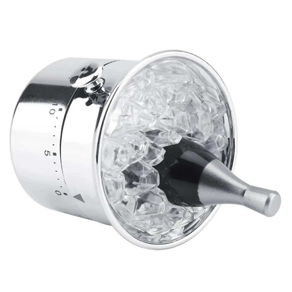 Kettle Shaped Mechanical Kitchen Timer Burronwood