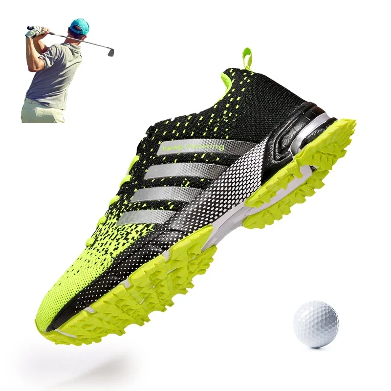 Golf Shoes Men Golf Shoes Breathable Summer Outdoor Grass Walking Sneakers Professional Golf Sneakers Man Business Leisure Shoes