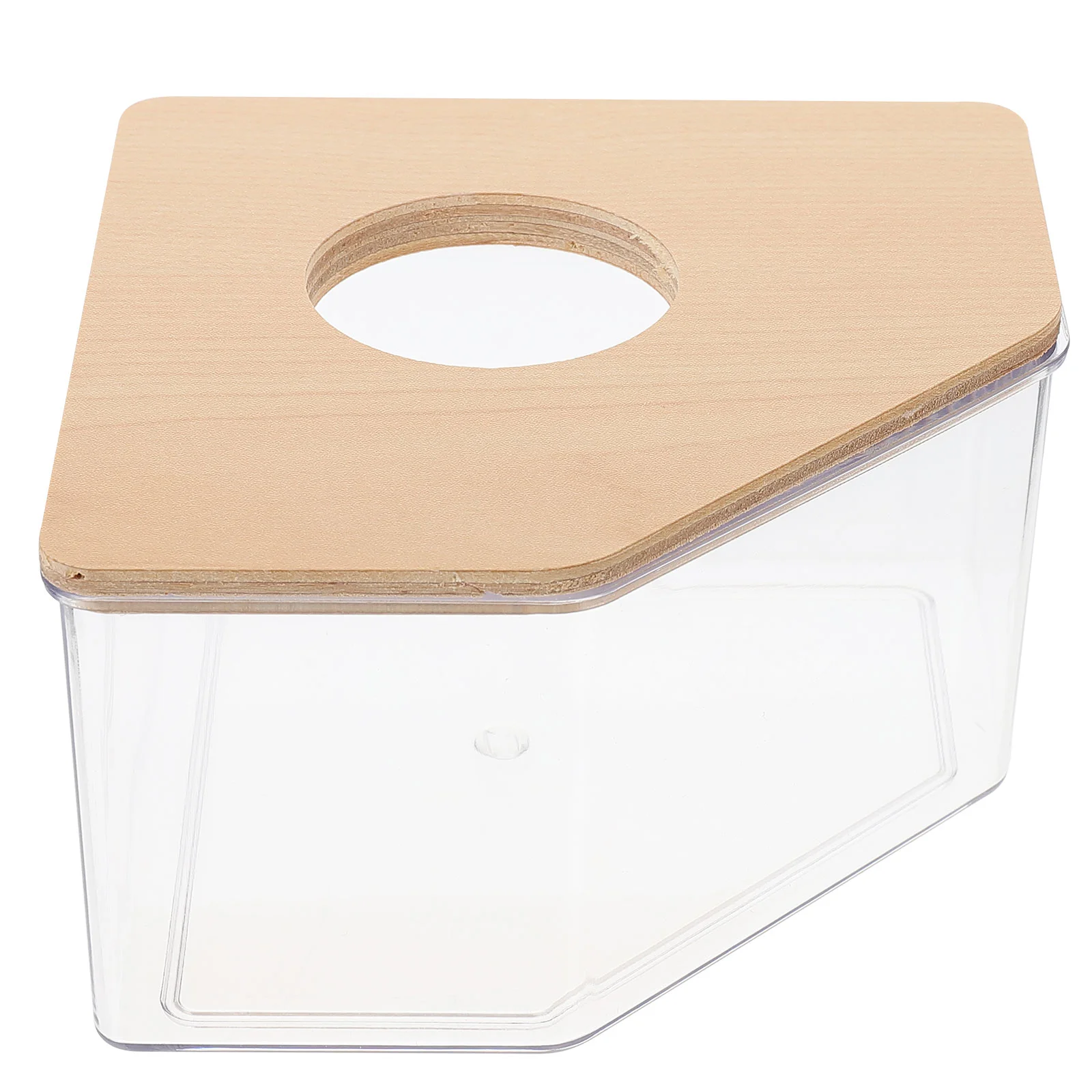 

Hamster Sandbox Clear Bathtub Transparent Chinchilla Supply Small Fish Tank Accessories