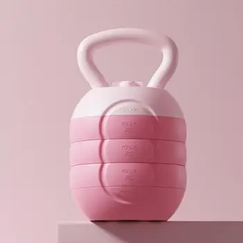  2/4/6/8/10kg Water Injection Kettlebell Yoga Fitness Exercise Equipments Soft Silicone Muscle Training Kettlebell 3