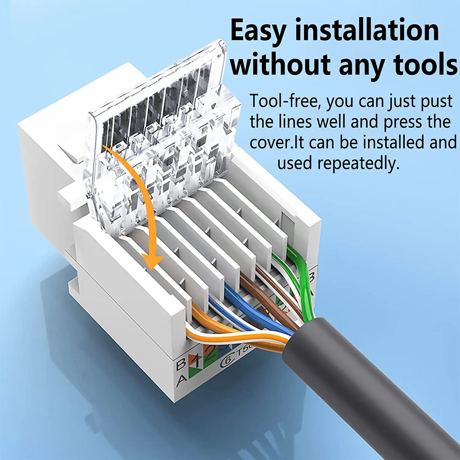 Рисунок 2 - WoeoW 2-Pack Cat5e Cat6 инструмент