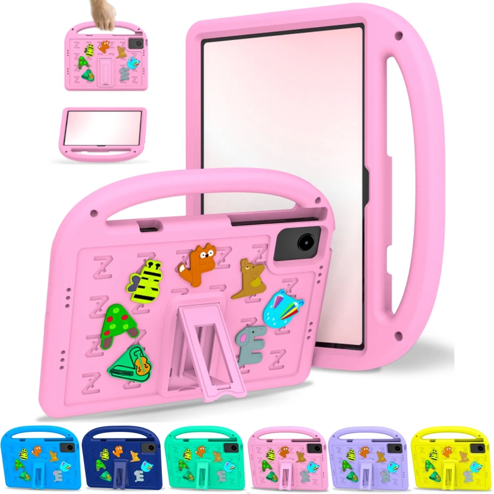 Children's 12.1 EVA Tablet Case with Handle & Stand - Cute & Durable Design