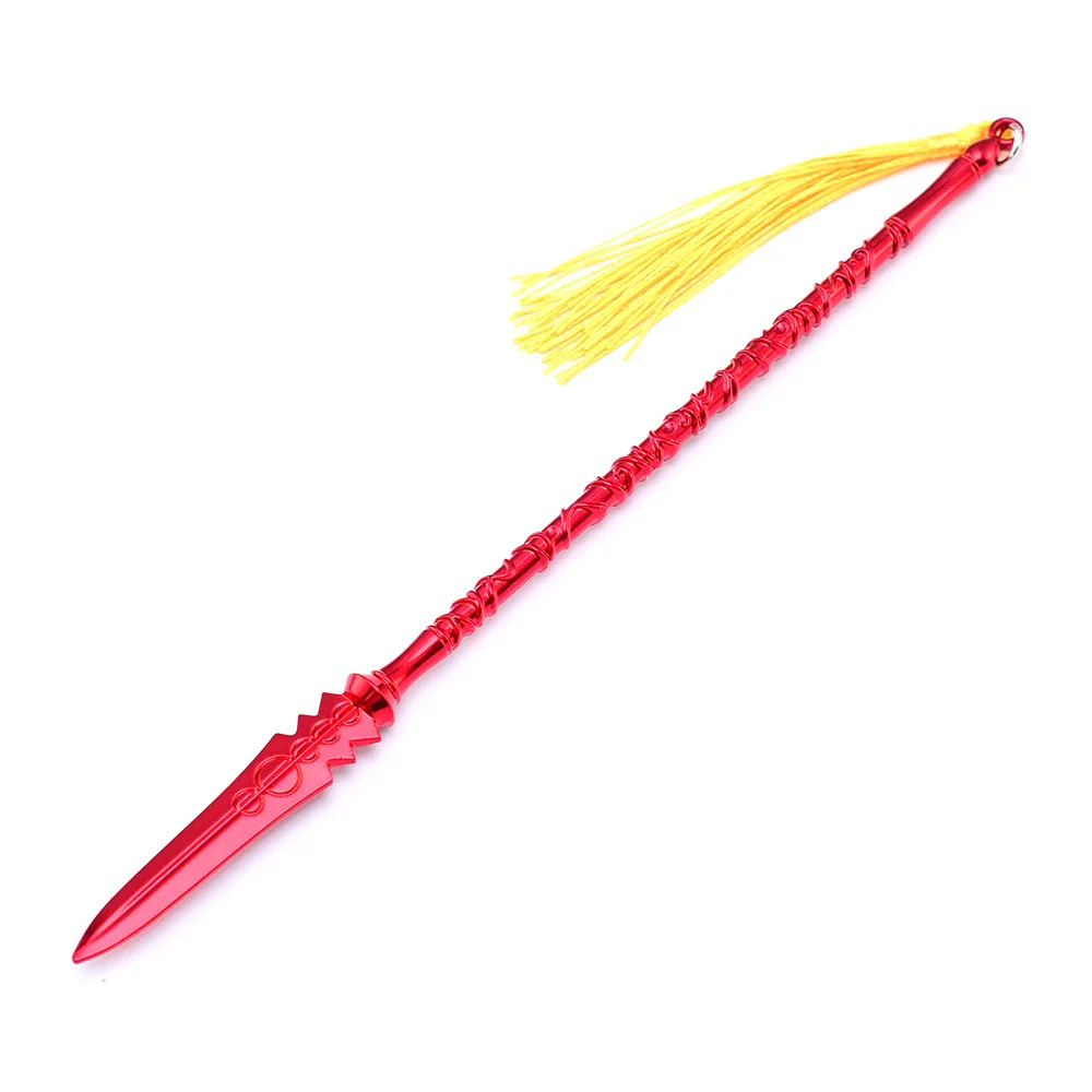 22cm Gae Bolg Fate/stay Night Lancer Weapon Unlimited Blade Works 22cm Anime Metal Katana Spear Weapon Model Gifts Toys for Boys 6