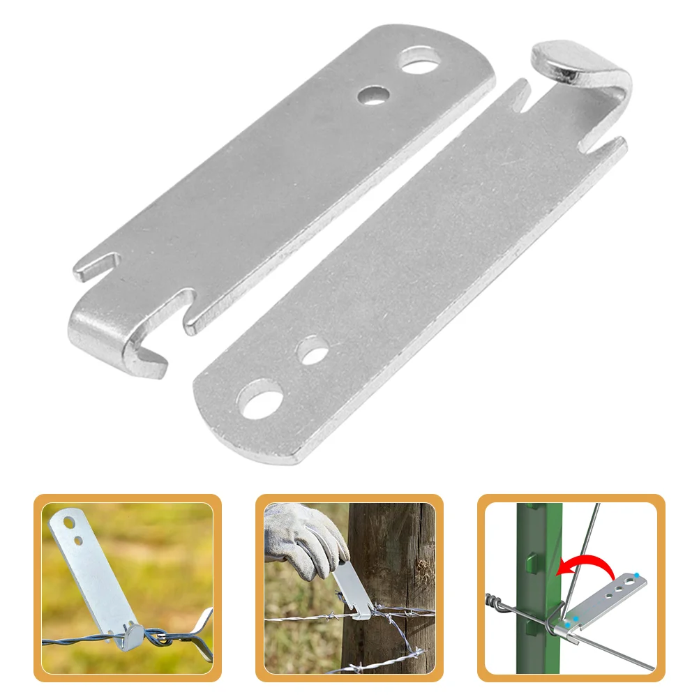

2Pcs Wire Tensioner Fence Line Wire Tightener Reusable Wire Rope Tensioner Tool
