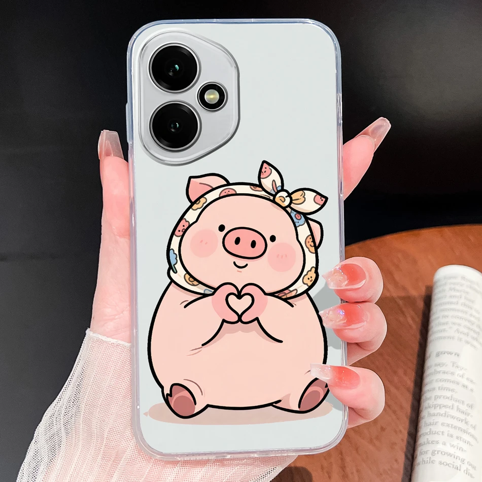 Cupid-Angel Soft Clear Silicone Anti-Drop Phone Case - Slim Protective Back Cover