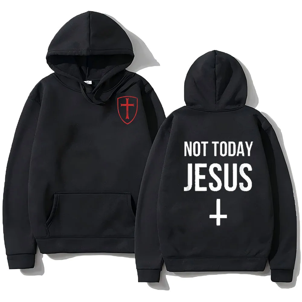 سويت شيرت بقلنسوة بطباعة متقاطعة عصرية لعام 2025، ملابس خروج عصرية للجنسين، مريح بقلنسوة