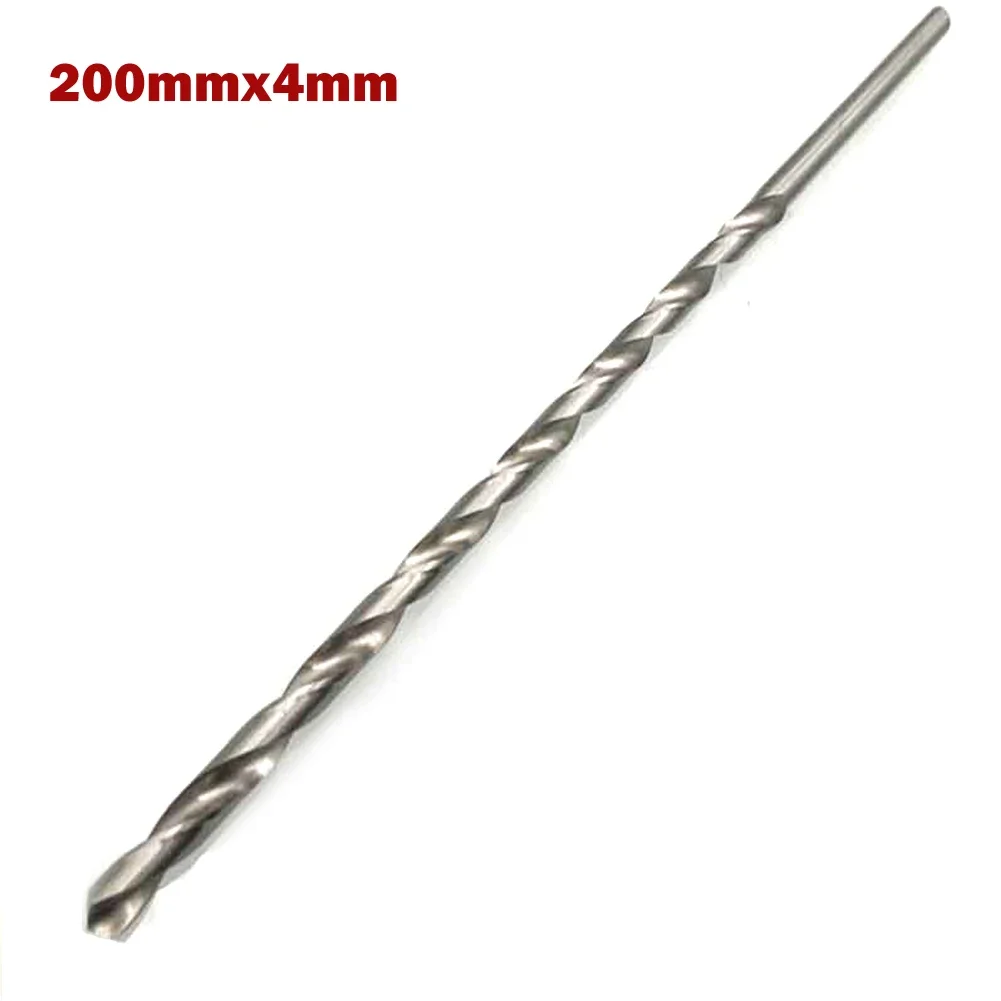 Juego De 6 Brocas Helicoidales Extralargas HSS 6mm X 160mm - Para Metal, Madera, Plástico Y Aluminio