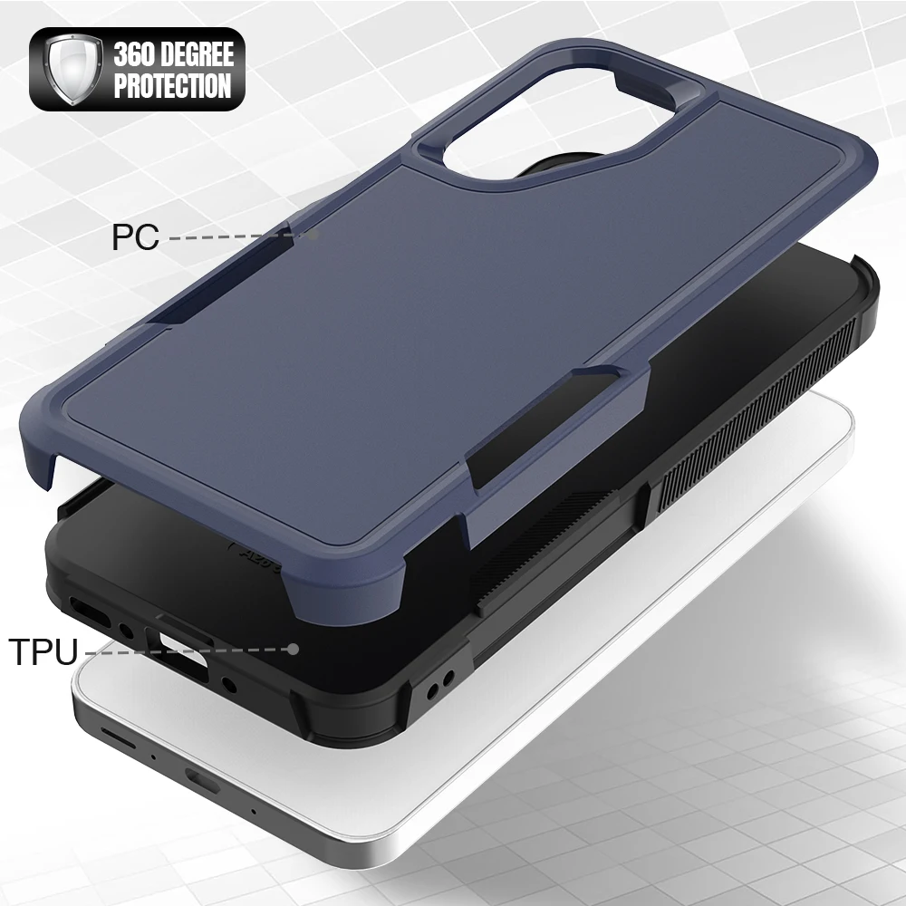 Ultimate Shockproof Anti-Slip Phone Case with Heavy Duty Protection