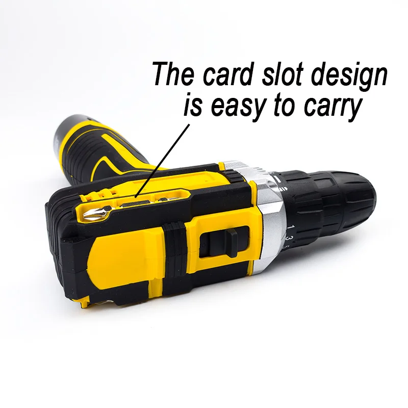 Lithium Electric Drill  Electric Screwdriver  Hand Electric Drill  Electric Tool Set  Multifunctional Accessory Box Packaging 4