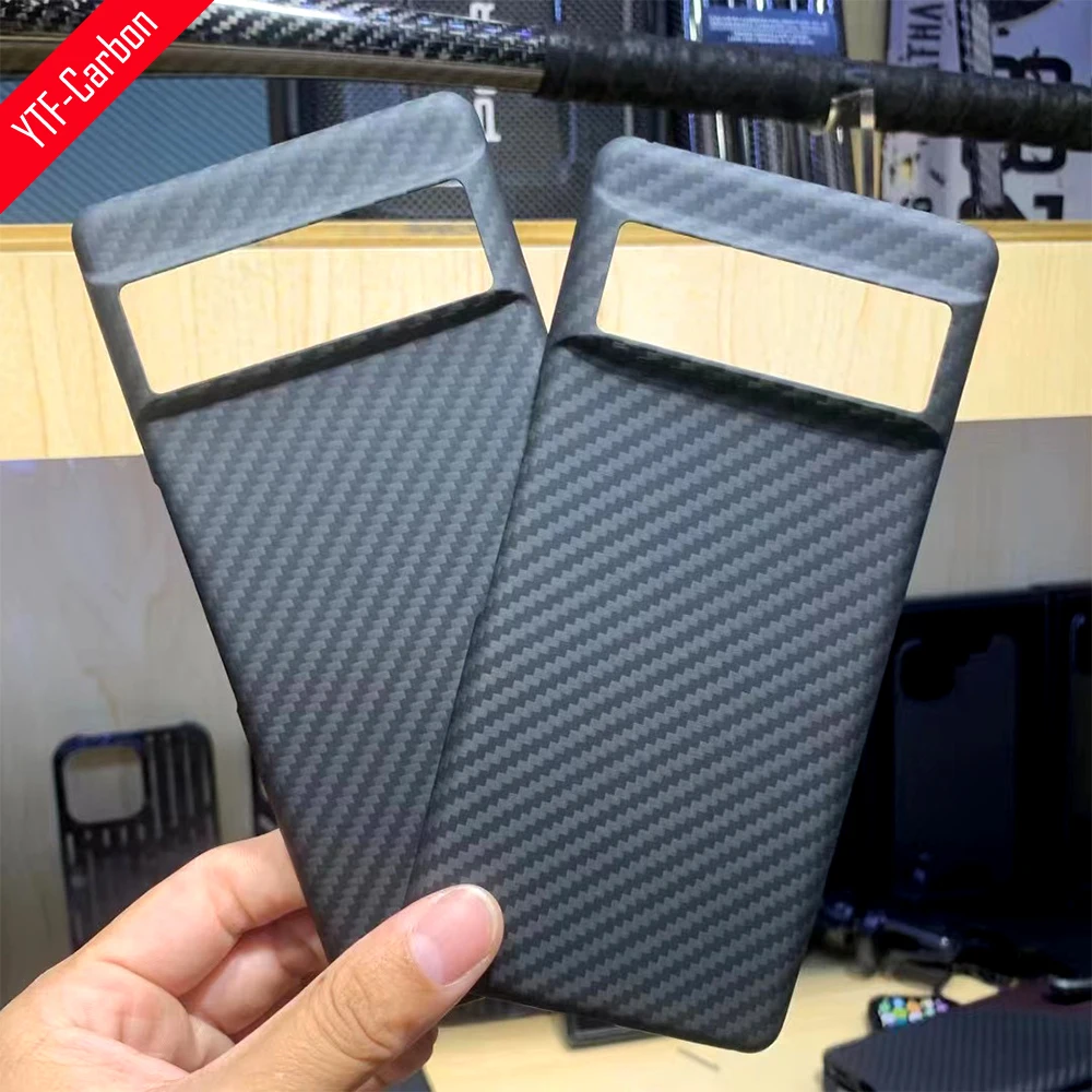 YTF-Carbon Carbon fiber phone case For Google Pixel 7 Pro Aramid fiber Anti-fall busines cover Pixel 7 ultrathin case