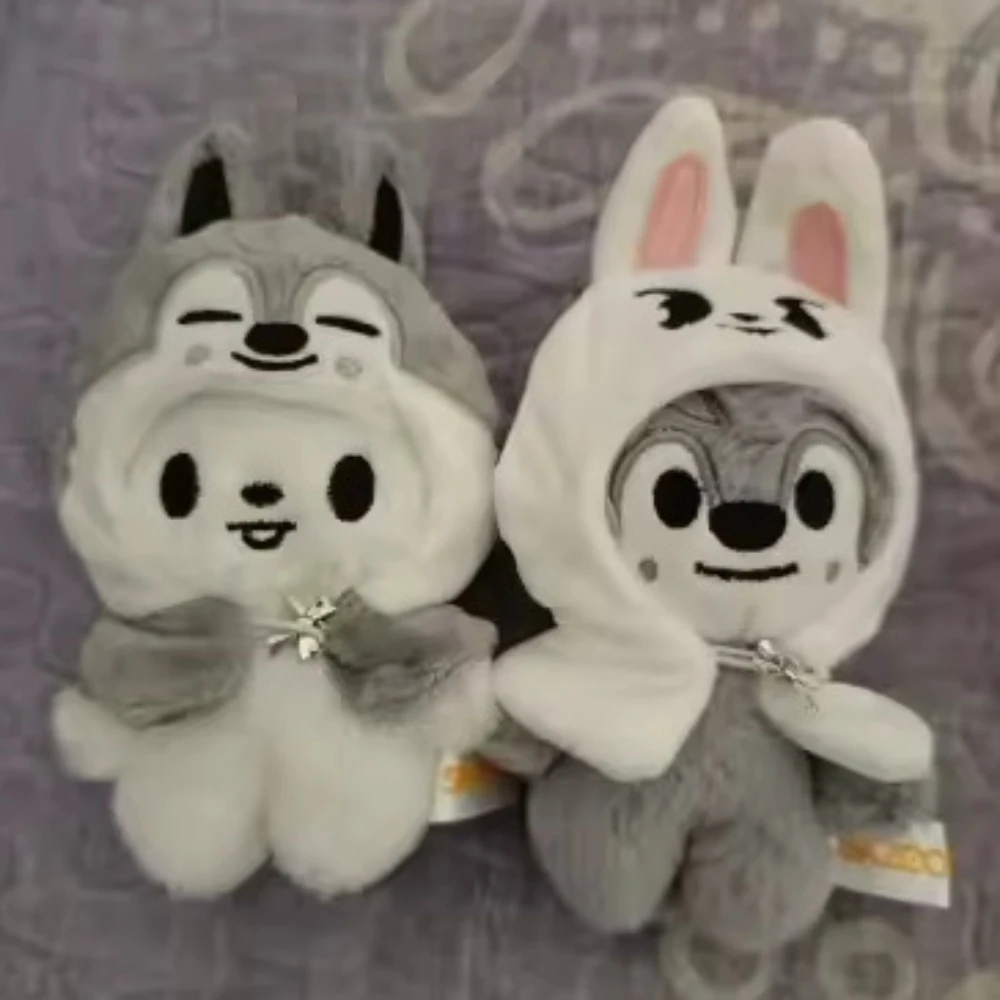New KPOP Skzoo Plush Keychain Korean Ide Pendant Toy Keychain Fan Collection Giftsol Felix HyunJin Jisung Plush Cartoon